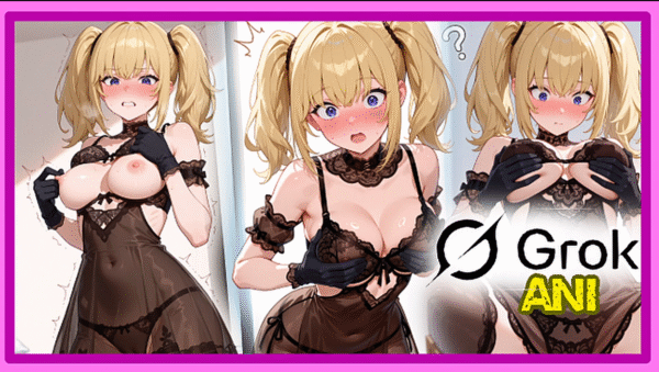 I unlocked a Hentai scene with Ani in lingerie on Grok, you have to see it!