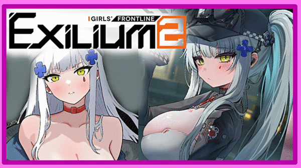 Girls Frontline 2 - Klukai calms her stress before a battle