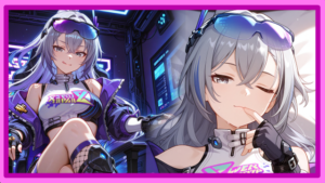 base miniatura Honkai Star Rail - Silver Wolf lv999 shows you why she's the best!