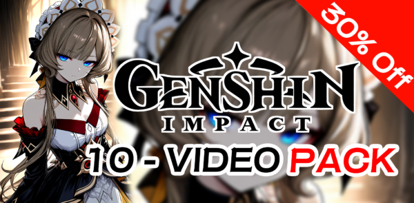 pack3 GENSHIN IMPACT: ULTIMATE PACK – 10 MUST-WATCH VIDEOS