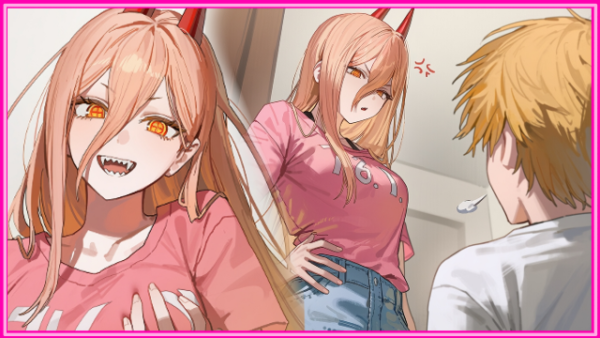 Chainsaw Man - Power, the video Denji secretly recorded!